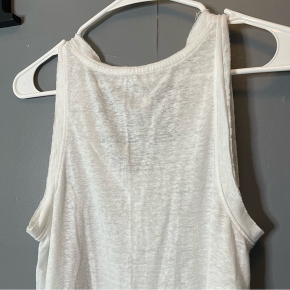 Aerie White Sleeveless Tank Top size small - Picture 6 of 7